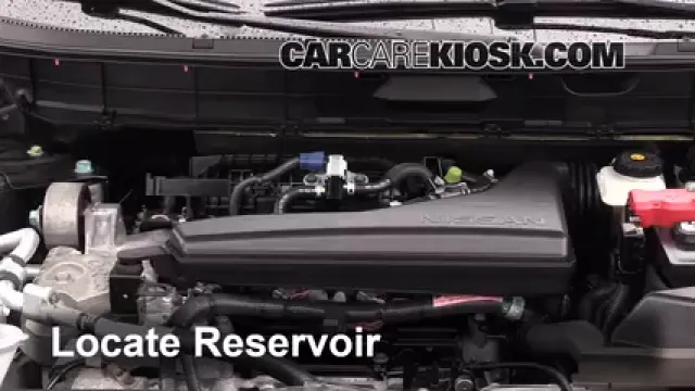 2014 Nissan Rogue SL 2.5L 4 Cyl. Líquido limpiaparabrisas Agregar líquido